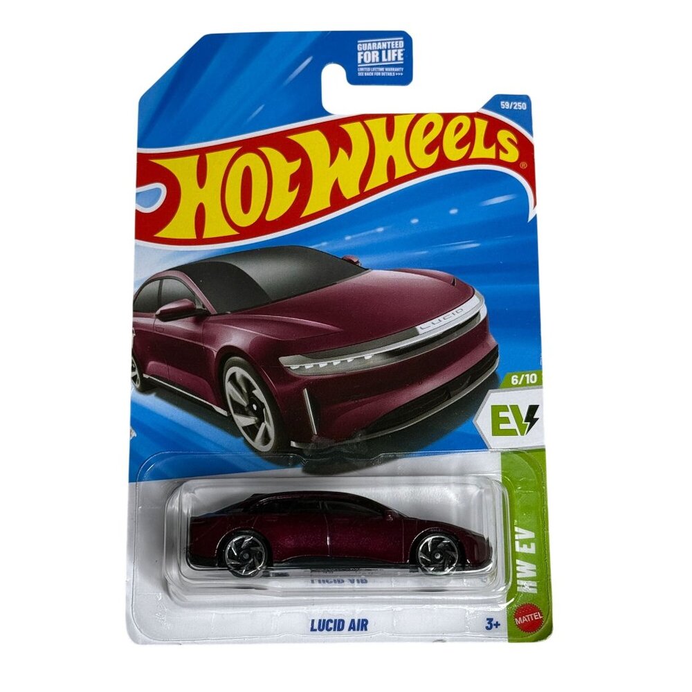 Hot Wheels Lucid Air HW EV Diecast Car